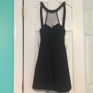 lulus mini black dress
